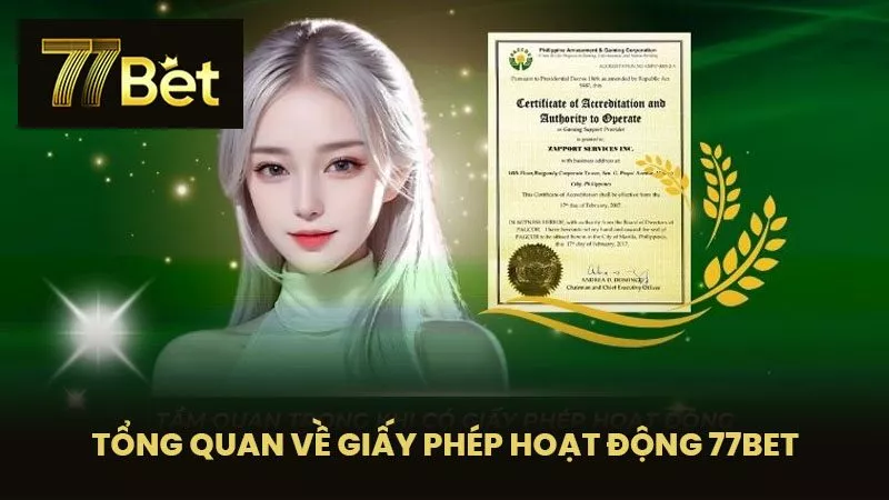 Tổng Quan Về Giấy Phép Hoạt Động 77BET